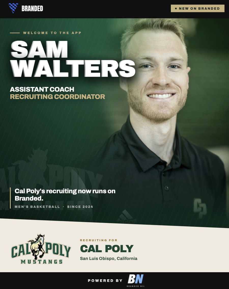 Sam Walters, Cal Poly, assistant coach and recruiting coordinator